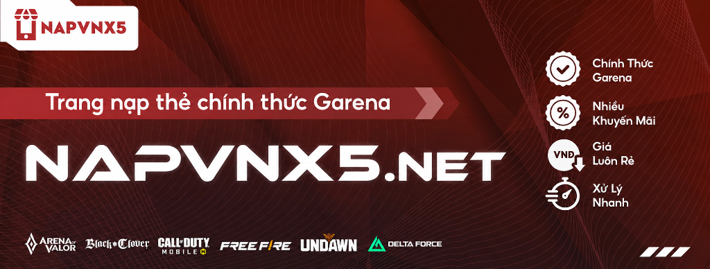 Banner Trang Nạp Thẻ Garena mail.trangchunap.site